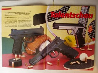 Visier - Heft : ** Vergleichstest -- SIG P 210 gegen 15 Pistolen 9 mm Para **
