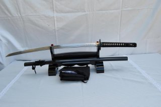 Handgeschmiedetes Gefaltete Last Samurai Katana Schwert BO HI