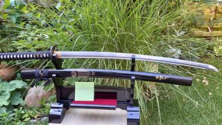 Samurai Schwerter Katana Practical - scharf, echt & handgeschmiedet - Katana Schwert ohne Ständer -
