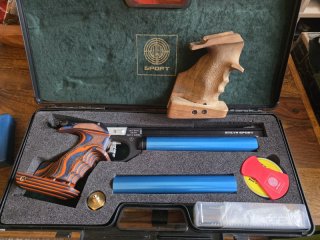 Steyr LP1 Komplettumbau Pressluft wie neu mit Rink Griff