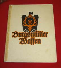 Originaler,! alter Burgsmüller Katalog, Burgsmüller Waffen