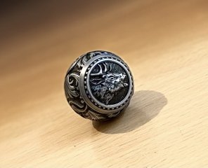 KAMMERGRIFFKUGEL Hirschkopf - Boule de levier cerf