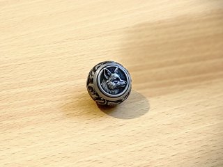 KAMMERGRIFFKUGEL mit Fuchskopf - Boule de levier "Renard"