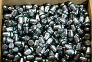 500 Stück NEUE BALLEUROPE BLEI Geschosse .356 9mm 125gr 8,1g TC-FB mit Fettrille für TOP Präzision !