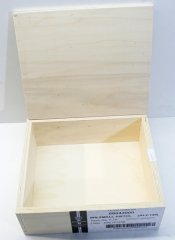 1x FIOCCHI Holzbox Holzkiste Small Pistol /Rifle 27,5x23,8x10,8cm UN4D Tranportkiste DEKO Geschenkar