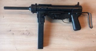 DENIX, REPLIKA, US MPi Grease Gun M3A1, Fettpresse, Deko, US Army, WK2