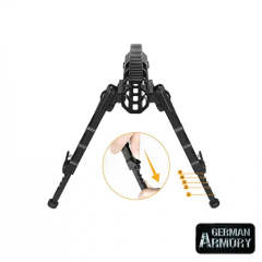 Variables klappbares Teleskop Zweibein Bi-Pod Bipod für Mlok Schäfte AR15