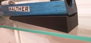 Universal Auflagekeil Flach 55 mm für Holzschäfte, Feinwerkbau, Anschütz, Tresor, Keil