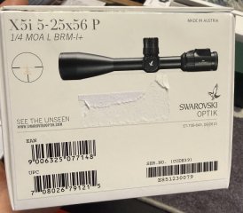 wie neu Ausstellungsstück Swarovski X5i 5-25x56 P BRM-I+ Absehen leucht kein z6i kein z8i TOP PREIS