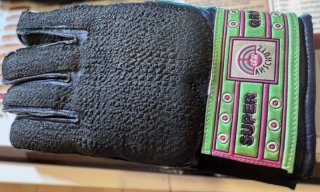 Original Anschütz SUPER GRADE Schießhandschuh – Gr. M – Leder – Linkshand