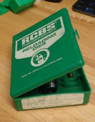 RCBS FL DIE SET .22 HORNET