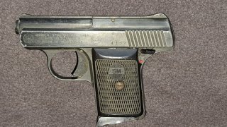 SRS-Pistole SM Rhöner MOD.110-Z Kal.8mmK. PtB153/2
