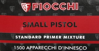 FIOCCHI S.P. BOXER Zündhütchen Small Pistol Zünder 150St. > vgl. FEDERAL #100 Geco 4152 CCI #500