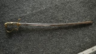 Toller ORIGINAL Löwenkopf Kindersäbel Super Selten