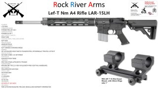 Linksschützen !!Rock River Arms AR 15 CMP National Match left!.223Rem. Neu
