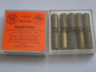 ** Gaspatronen - SM - Kal. 8 mm **