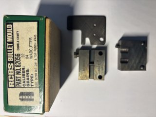 RCBS Stahlkokille Cal. 32 Wadcutter 84 gr.