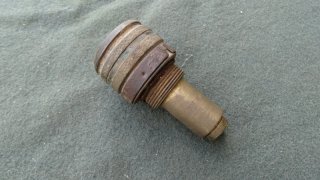 1943 - Britischer No.30 IV Pistol - Bombenzünder. Zerlegbar. Schön gestempelt