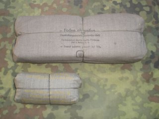 Wehrmachts Verbandpäckchen Groß für Fallschirmjäger 2. Weltkrieg