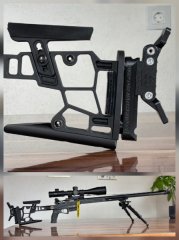 Einstellbar Match Schaftkappe Endkappe Feinwerkbau Walther Steyr Anschütz Neuheit WKP