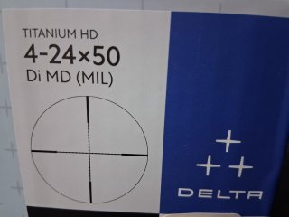 Delta Optical Titanium HD 4–24x50 HD SF MIL Di-MD Zielfernrohr –