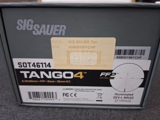 SIG SAUER TANGO4 6–24x50 Zielfernrohr – DEV-L MRAD, SOT46114