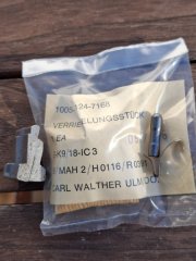 Walther P1 / P38 - Riegel Set , komplett - unbenutzte Arsenalware !