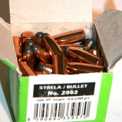 50 Stück S&B | Sellier&Bellot Geschosse #2952 | .366 / 9,3mm - 285 grs / 18,50g SP | Teilmantel 9,3