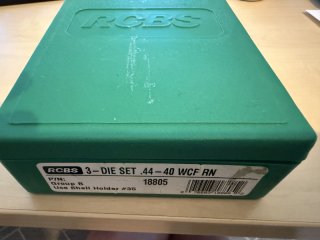 RCBS 3-Die Set .44-40 WCF RN 18805