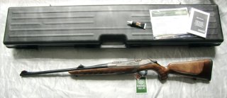 GERADEZUG-REP.-BÜCHSE MEKEL HELIX "WILD BOAR", Kal. .30-06 SPRING., HOLZKLASSE 4, GRAVUR, NEUWAFFE!!
