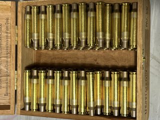 Neue Carcano 6,5 mm Hülsen 100 Stk. PPU