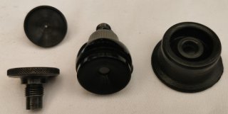 Universal Sperberröhrchen einstellbar Klar/Gegenlichtfilter und drei Öffnungs-Durchmesser mit 2 Ersa