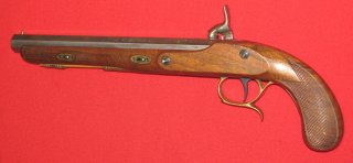 P. BONDINI Perkussion Vorderlader - Pistole in cal. 45