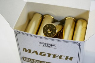 25 Stück MAGTECH Wiederladehülsen Kal. 16 Boxer Schrot, Slug, Flinte 16 2 1/2'' Messing L.P. Zünder