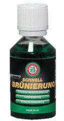 Ballistol Schnellbrünierung 50ml #23630 > für alle Waffenstähle bis zu 3% Chromgehalt; tiefschwarz