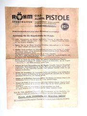 Bedienungsanleitung, Röhm, RG 3s