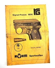 Bedienungsanleitung, Röhm, Mini, PTB 235