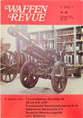 WAFFEN-REVUE Nr. 90 – III. Quartal 1993 – 160 Seiten – SEHR GUT