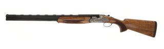 TOP-FLINTE: BRENNER BF20 PREMIUM SILBER BDF BOCKDOPPELFLINTE 12/76 LL71 WECHSELCHOKES STAHLSCHROT