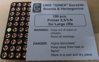 Zündhütchen GINEX LR