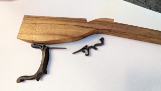 Schaftrohling für Schweizer Scheibengewehr