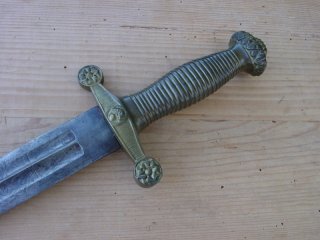 Faschinenmesser Klingenätzung