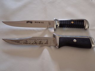 2 Bowie Messer ungebraucht