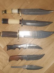 6 Stück - Damast MESSER