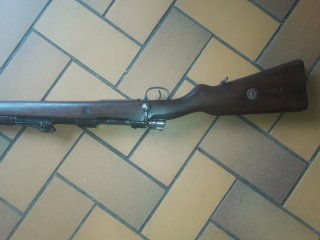 G 98 Spandau 1910, seltene Variante m. gebogenem Kammerstengel