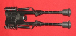 Zweibein, wohl für Luftgewehr / KK - Gewehr