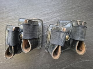 4 Magazintachen Leder Sickinger für Doppelreihige Mags