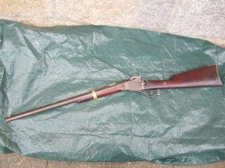 Originaler U.S. M1858 STARR Bürgerkriegshinterladerkarabiner im Kal.54