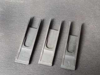 Militaria WW2 3x Kurvenstücke Waa Mauser 98k, K98, k98k, k98/43