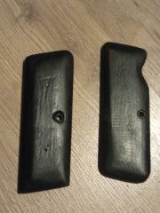 Militaria WW1 Paar Griffschalen FL Langenhan NICHT Mauser 98k, k98k, k98, G98, G41, G43